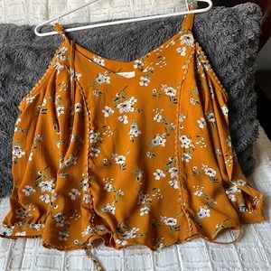Mustard blouse